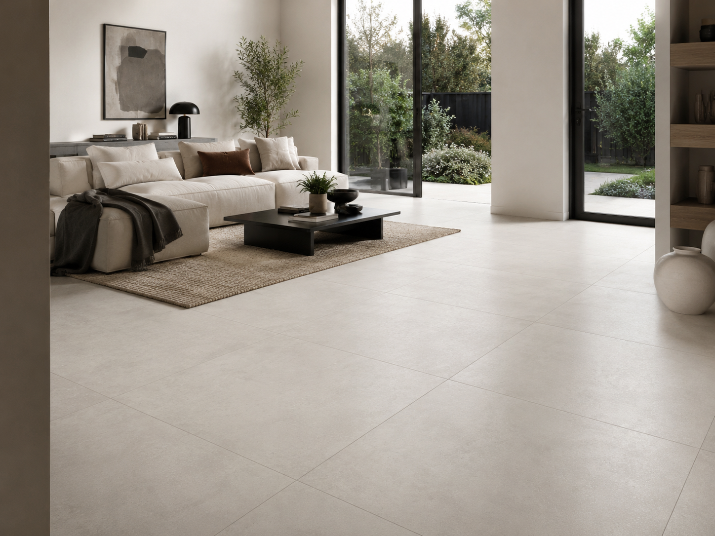 Bodenfliese Infinity White Matt 80cm x 80cm