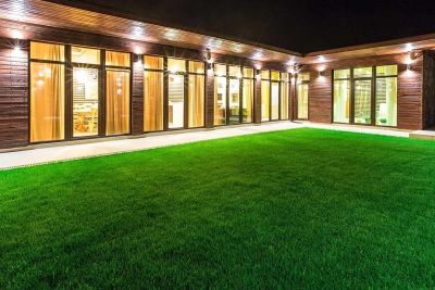 Außenleuchte Wandleuchte Frame DOWN eckig für GU10 IP54 - Farbe: Weiß