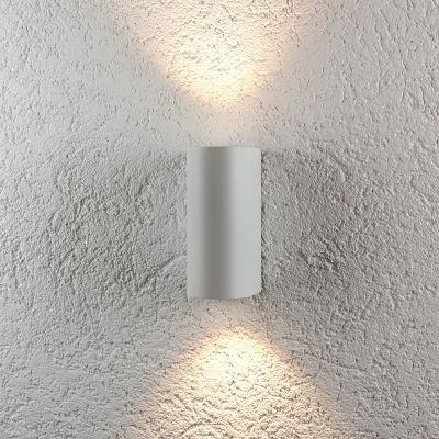 Außenleuchte Wandleuchte Frame UP&DOWN rund für GU10 IP54 - Farbe: Weiß