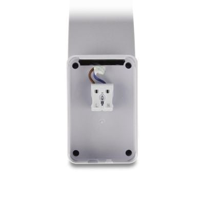 LED Wandleuchte Außenleuchte Curve 15W neutralweiß IP54 - Ausführung: Weiß