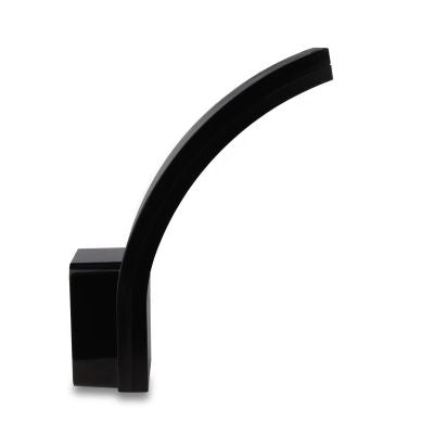 LED Wandleuchte Außenleuchte Curve 15W neutralweiß IP54 - Ausführung: Schwarz
