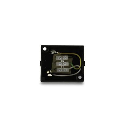 Außenleuchte Wandleuchte Frame DOWN eckig für GU10 IP54 - Farbe: Schwarz