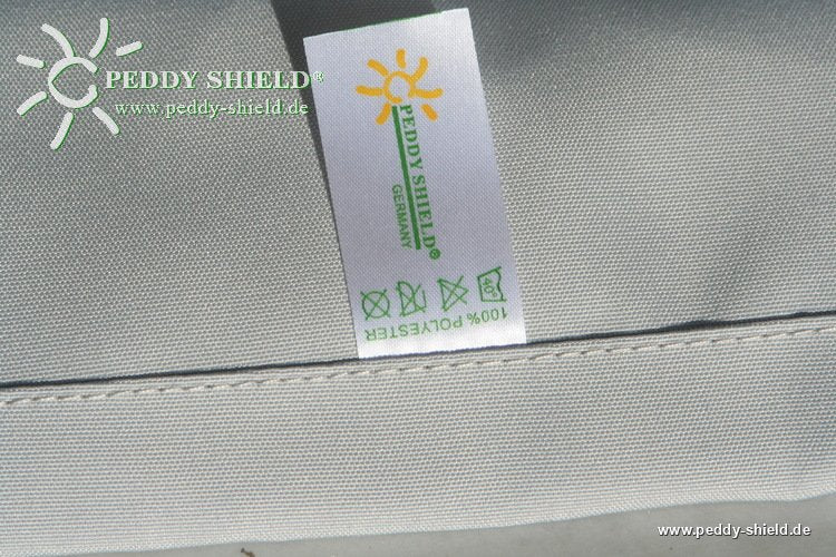 Balkonsichtschutz Farbe wählbar B65 x L300 cm - 100% Polyesterstoff - waschbar