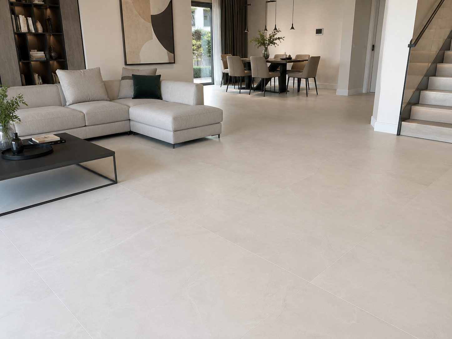 Bodenfliese Pulpis Prime Light Grey Matt 120cm x 120cm
