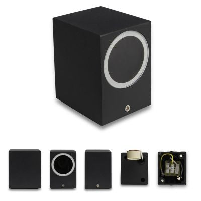 Außenleuchte Wandleuchte Frame DOWN eckig für GU10 IP54 - Farbe: Anthrazit