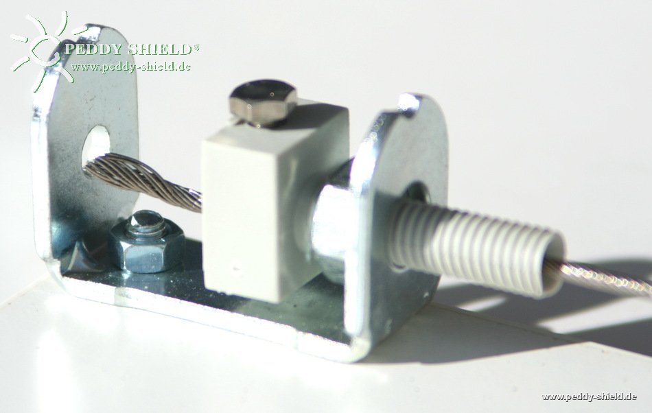 2x Seilspanner Universal Chrom - Seilspanner Universal mit Abdeckkappe Chrom für Sonnensegel in Seilspanntechnik Universal System Peddy Shield