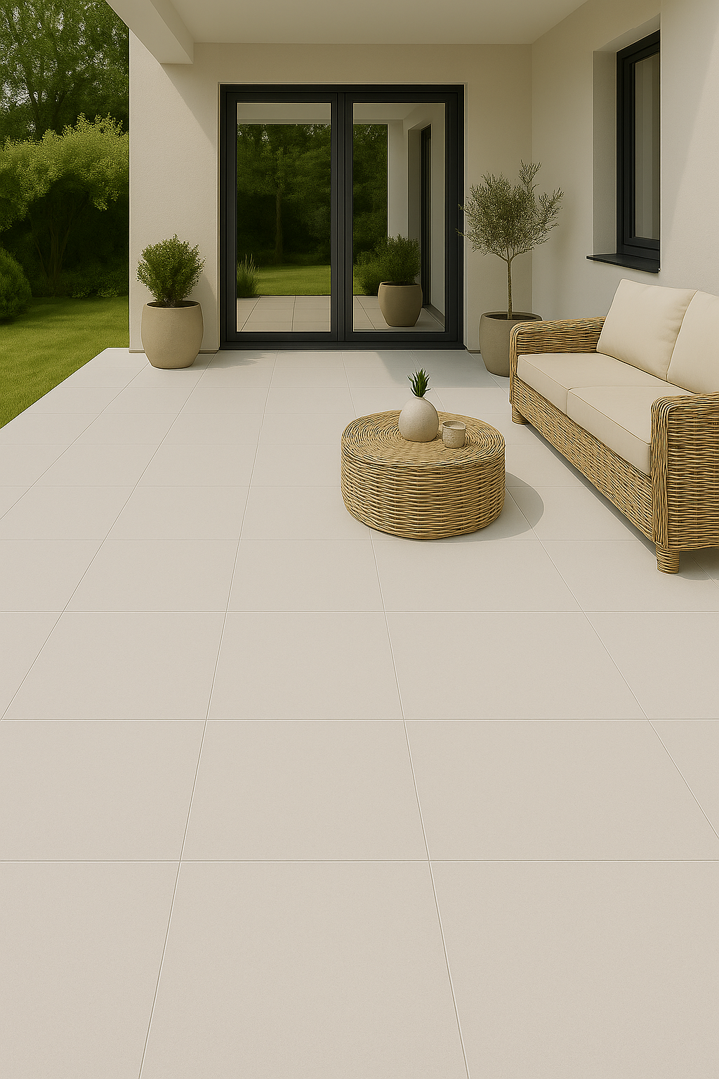 Terrassenplatte | Start | Weiß | 60x120