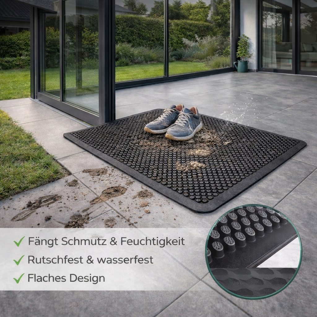 fußmatte camping HD CleanStep Duo – Premium Fußmatte für Indoor & Outdoor
