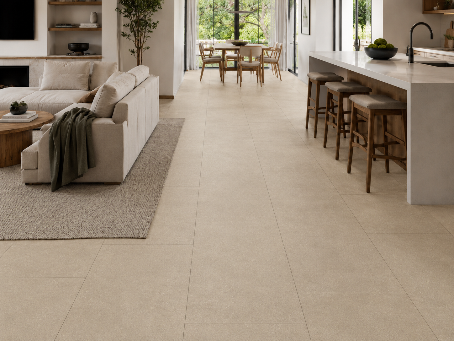 Bodenfliese Infinity Marfil Matt 60cm x 120cm