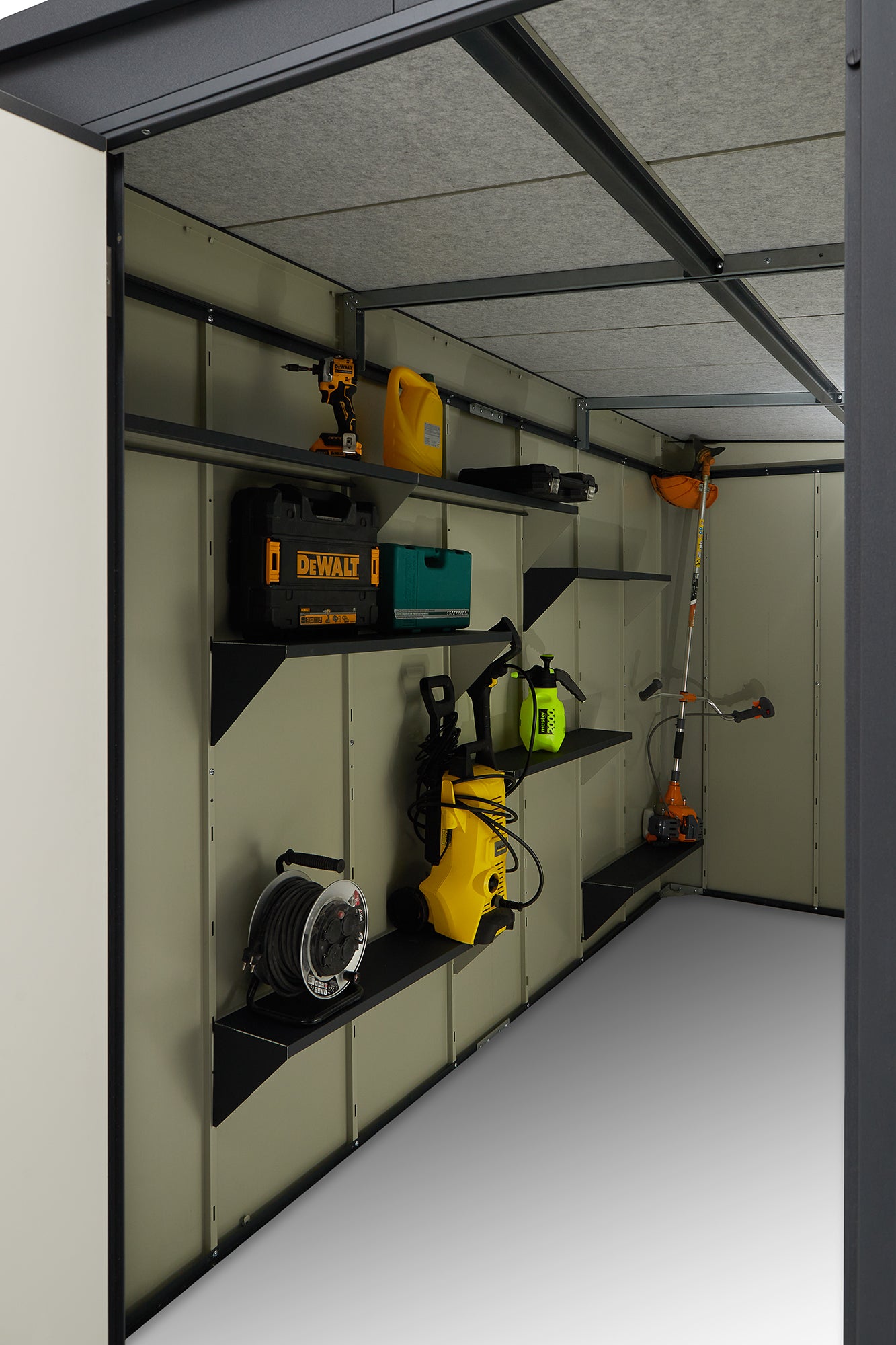 Gerätehaus L | 186cm x 286cm | Stauraum & Aufbewahrung