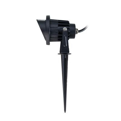 Gartenstrahler Erdspießleuchte 7W 2700K IP65 230V 1m Kabel