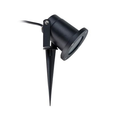 LED Gartenstrahler Erdspießleuchte für GU10 IP65 Schwarz