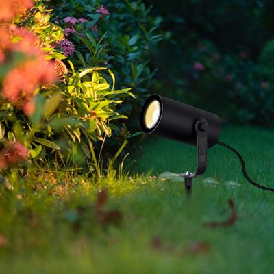 MiBOXER 12W 230V RGB+CCT LED Gartenstrahler WiFi Gartenleuchte mit Erdspieß FUTC11