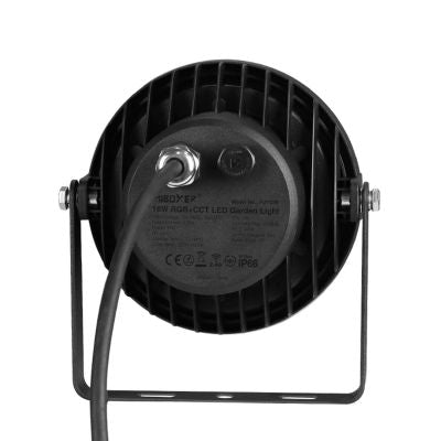 MiBoxer 18W RGB+CCT LED Gartenstrahler WiFi Gartenleuchte mit Erdspieß FUTC09