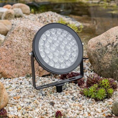 MiBoxer 25W RGB+CCT LED Gartenstrahler WiFi Gartenleuchte mit Erdspieß FUTC05