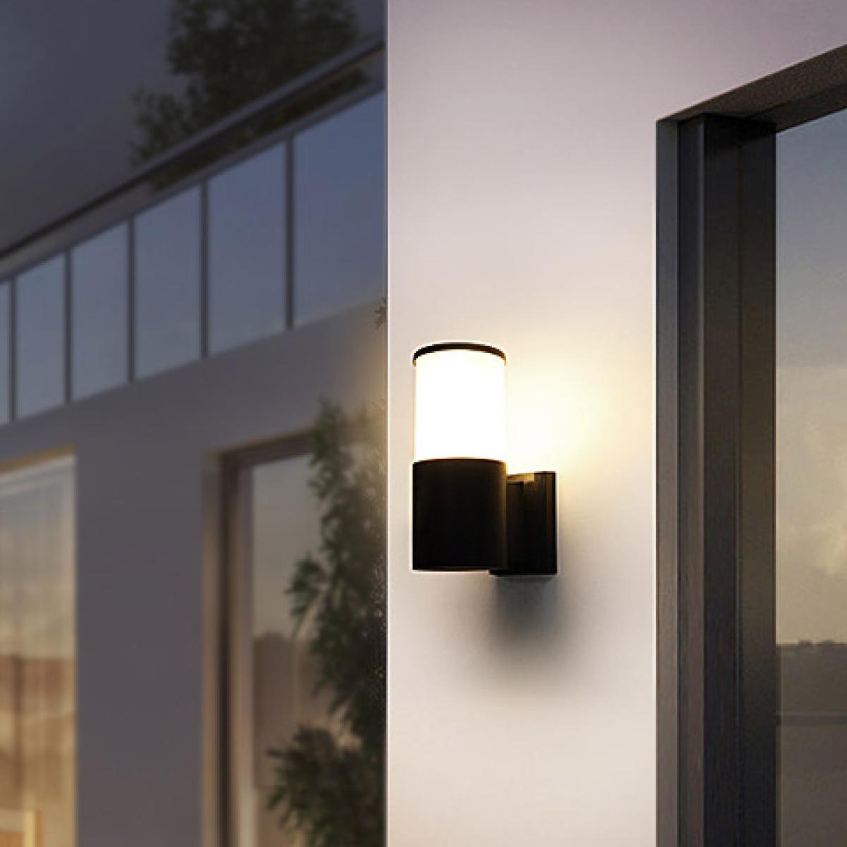 MiBoxer Wandlampe rund 9W 24V RGB+CCT Zigbee WA5-09R-ZL