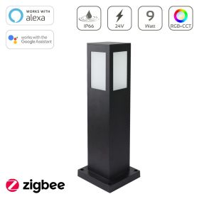 MiBoxer Wegeleuchte eckig 9W 24V RGB+CCT Zigbee LA5-09S-ZL