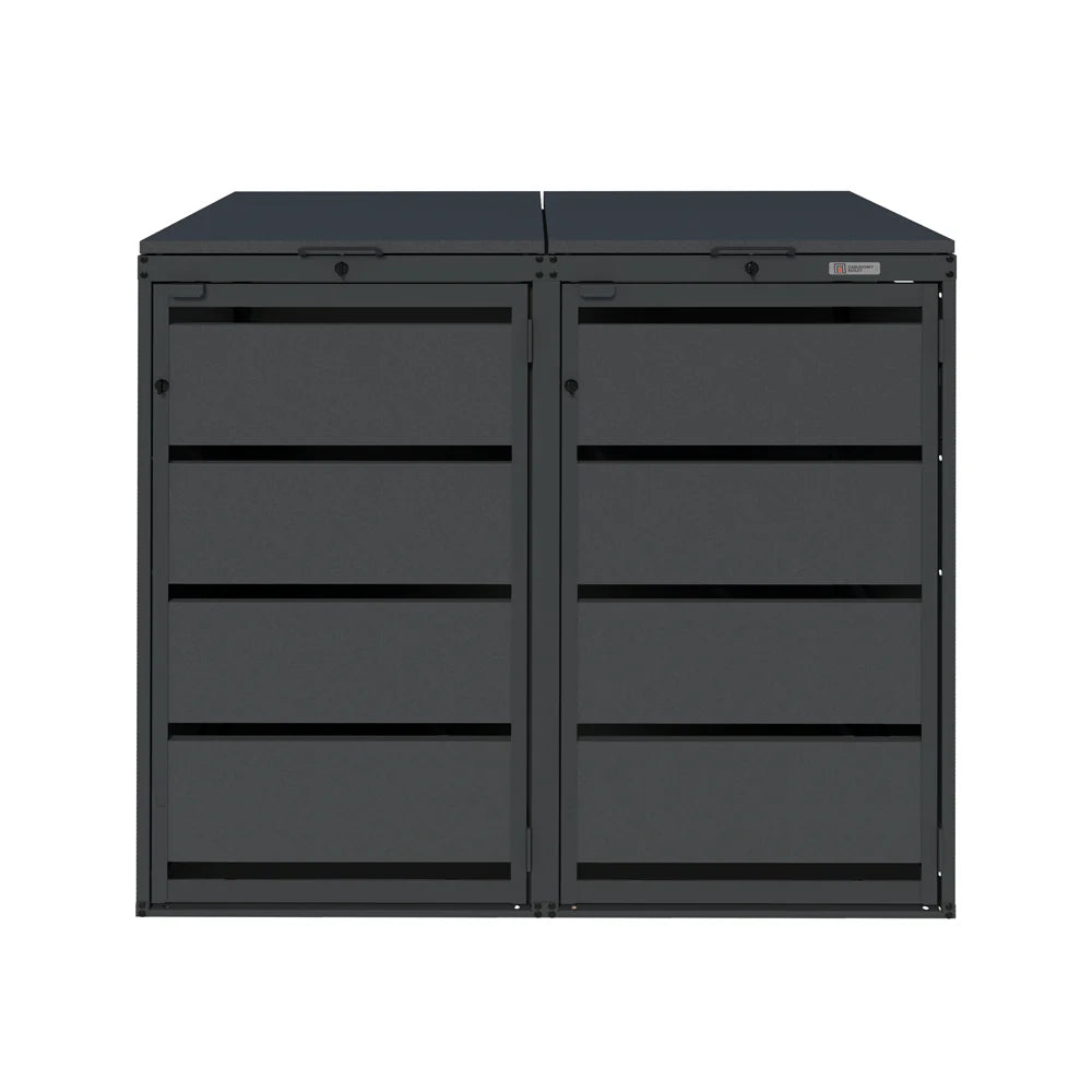 Mulltonnenbox 2er 120l Gunstig