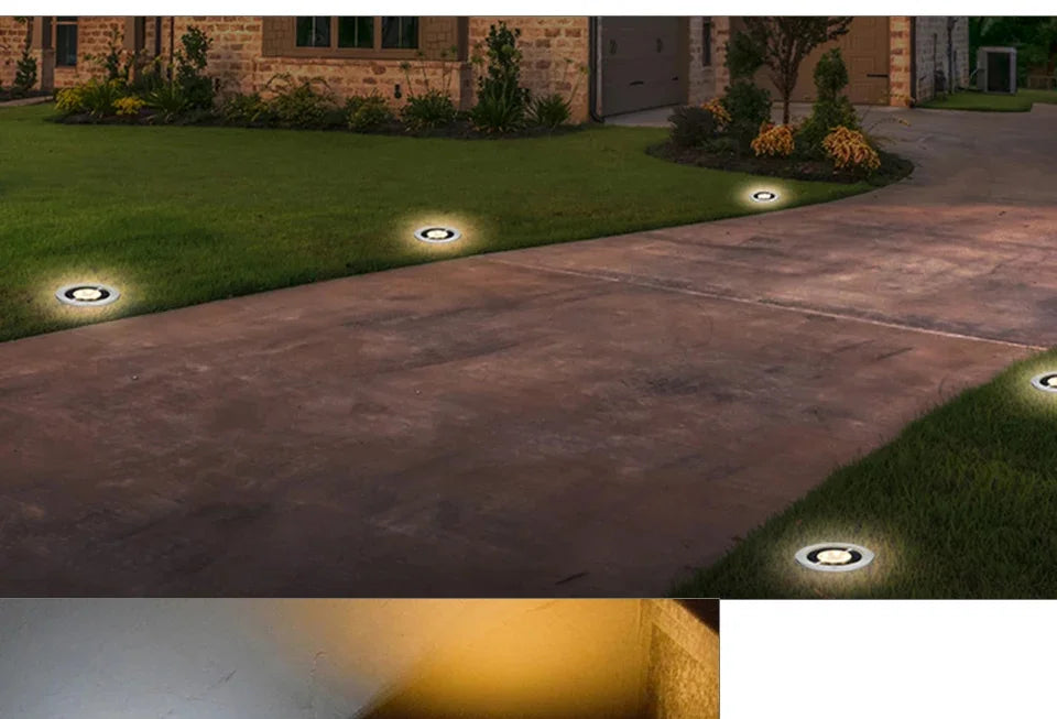 SolaLeucht™ – LED-Solarbodenlichter für Garten & Wege