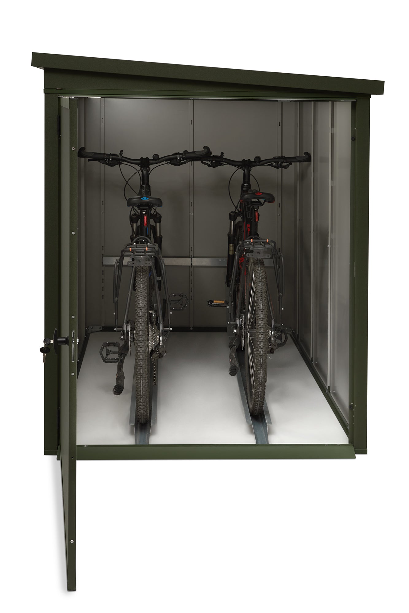 Fahrradschuppen | Fahrradgarage | geeignet für 2 Fahrräder | in verschiedenen Farben