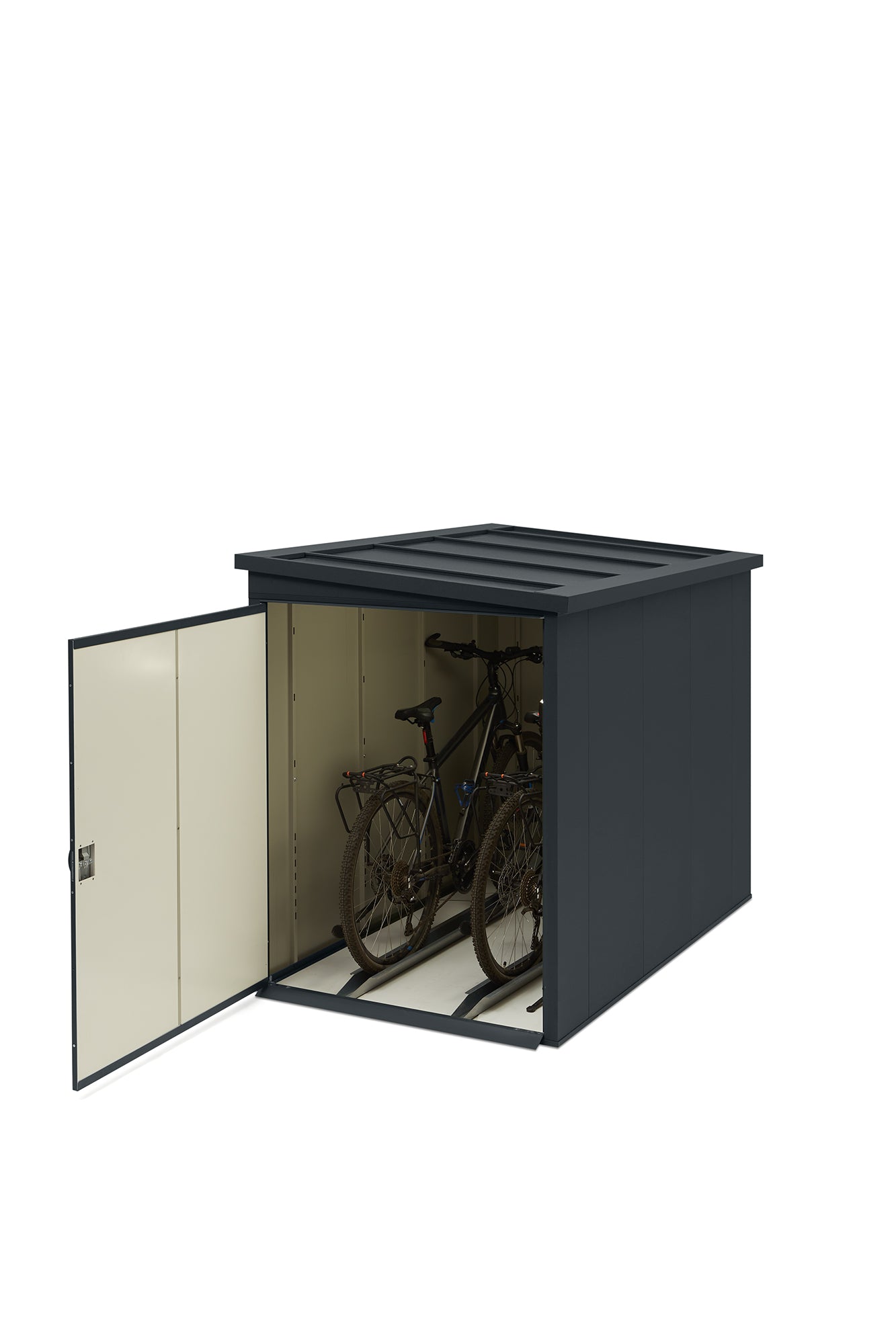 Fahrradschuppen | Fahrradgarage | geeignet für 2 Fahrräder | in verschiedenen Farben