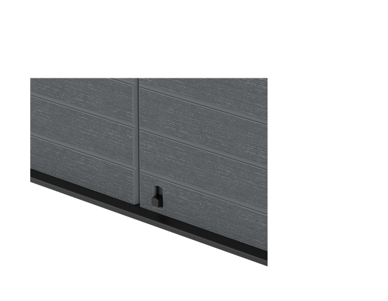 Gartenschuppen mit gewölbtem Deckel | 1200L | Abschließbarer, wetterfester Gartenschuppen aus Kunststoff | ideal zur sicheren Aufbewahrung von Mülltonnen, Gartenwerkzeug und Gartenzubehör | Grau