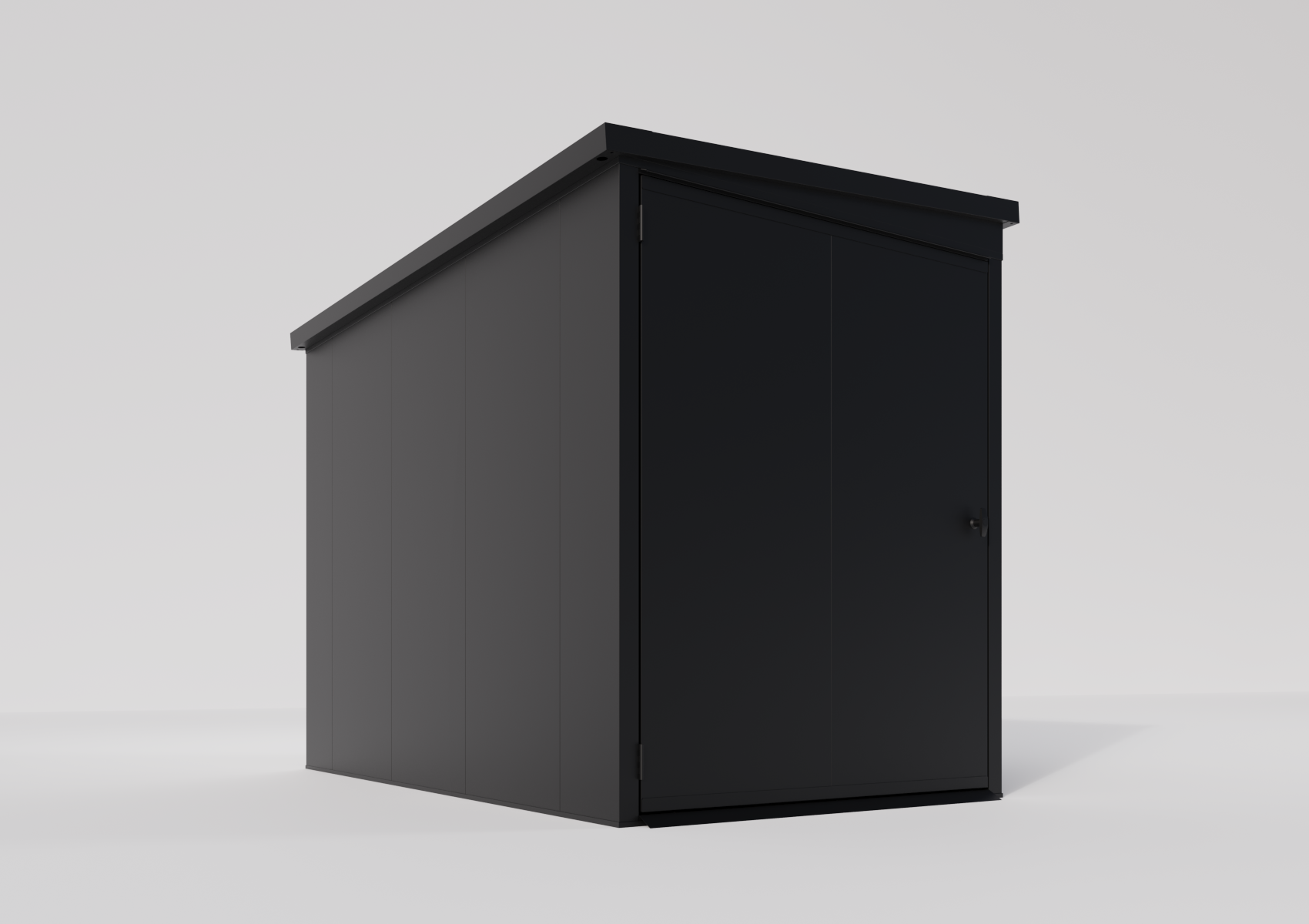 Fahrradschuppen | Fahrradgarage | geeignet für 2 Fahrräder | in verschiedenen Farben