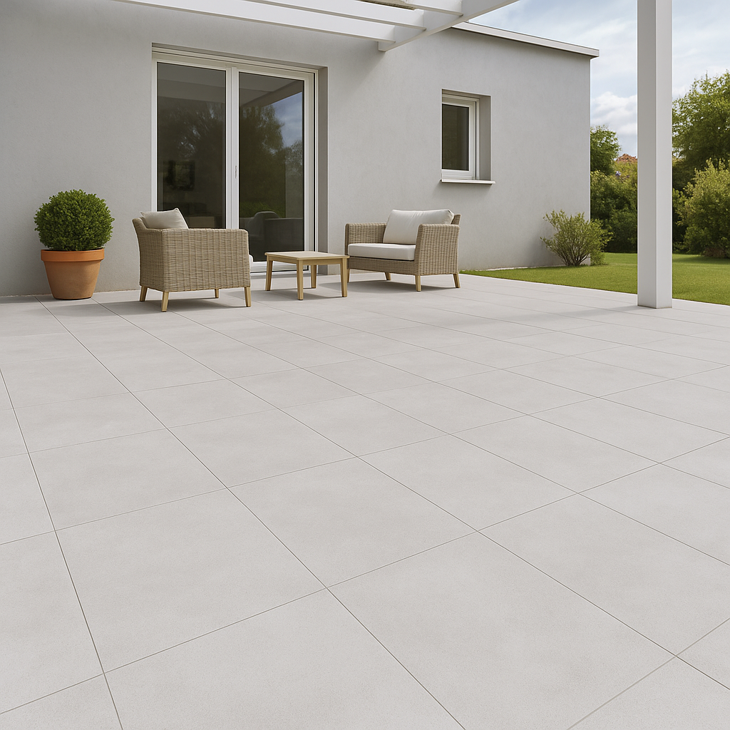 Terrassenplatte | Etna | Perle | 60x120