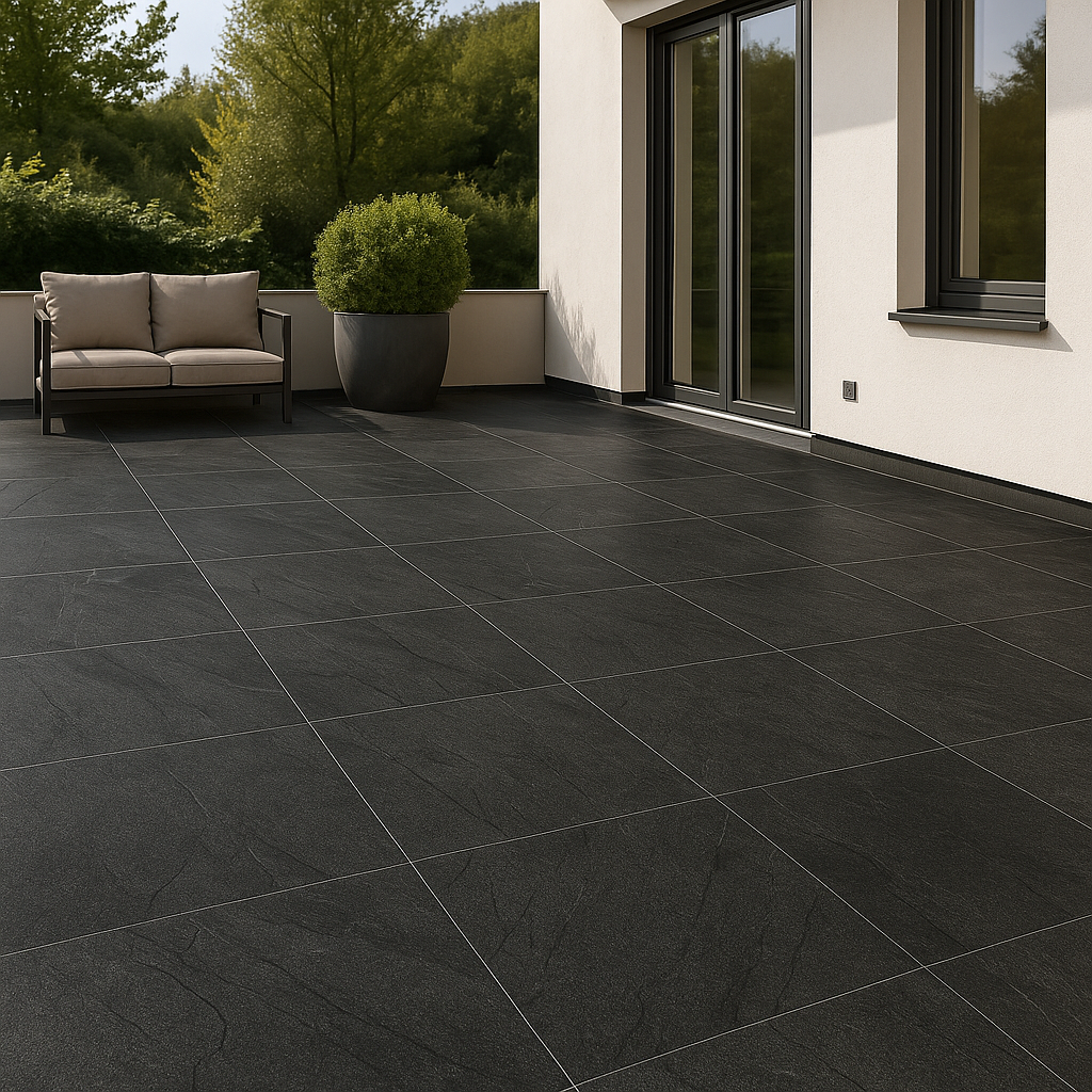 Terrassenplatte | Halley | Anthrazitgrau | 60x90