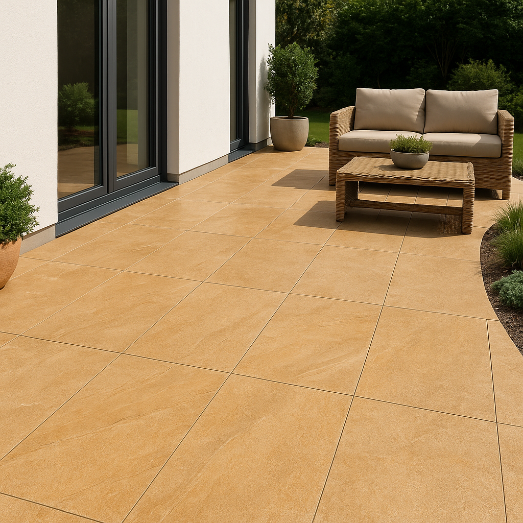 Terrassenplatte | Halley | Taupe | 60x120