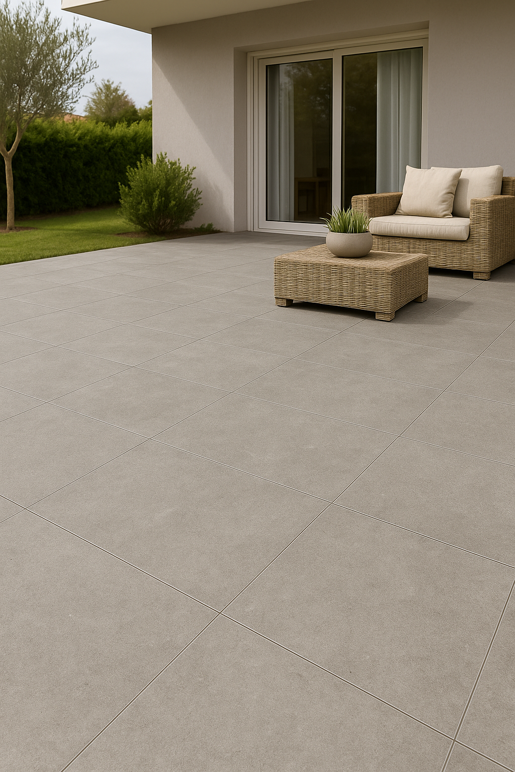 Terrassenplatte | Start | Silbergrau | 60x120