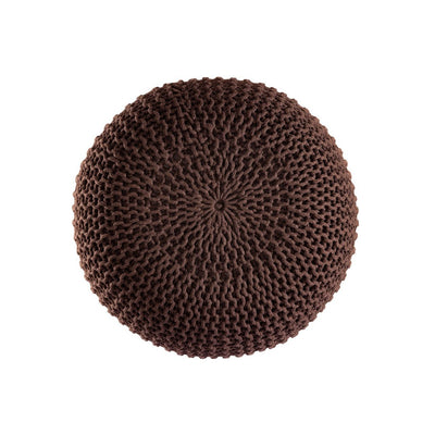 PREMIUM Pouf Sitzpouf Strickhocker Strickpuff Ø 55 cm Innen & Außen waschbar brillante Farben!