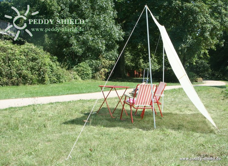 sonnensegel 2 x 2 dreieck Camping-Freizeit-Sonnensegel (2) 2,5 x 3 m - sandfarben