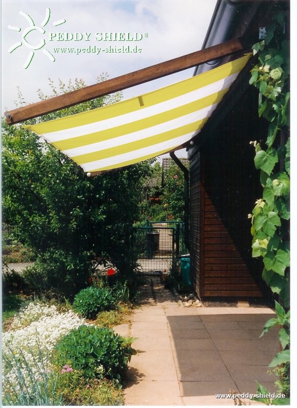 Sonnensegel 270 x 140 cm - Farbe wählbar - unsere Top-Farbe - für Sonnenschutz auf Balkon, Terrasse oder Pergola