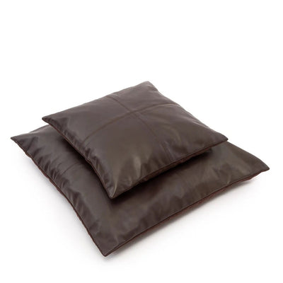 Lederkissenbezug – Choco – 60 x 60