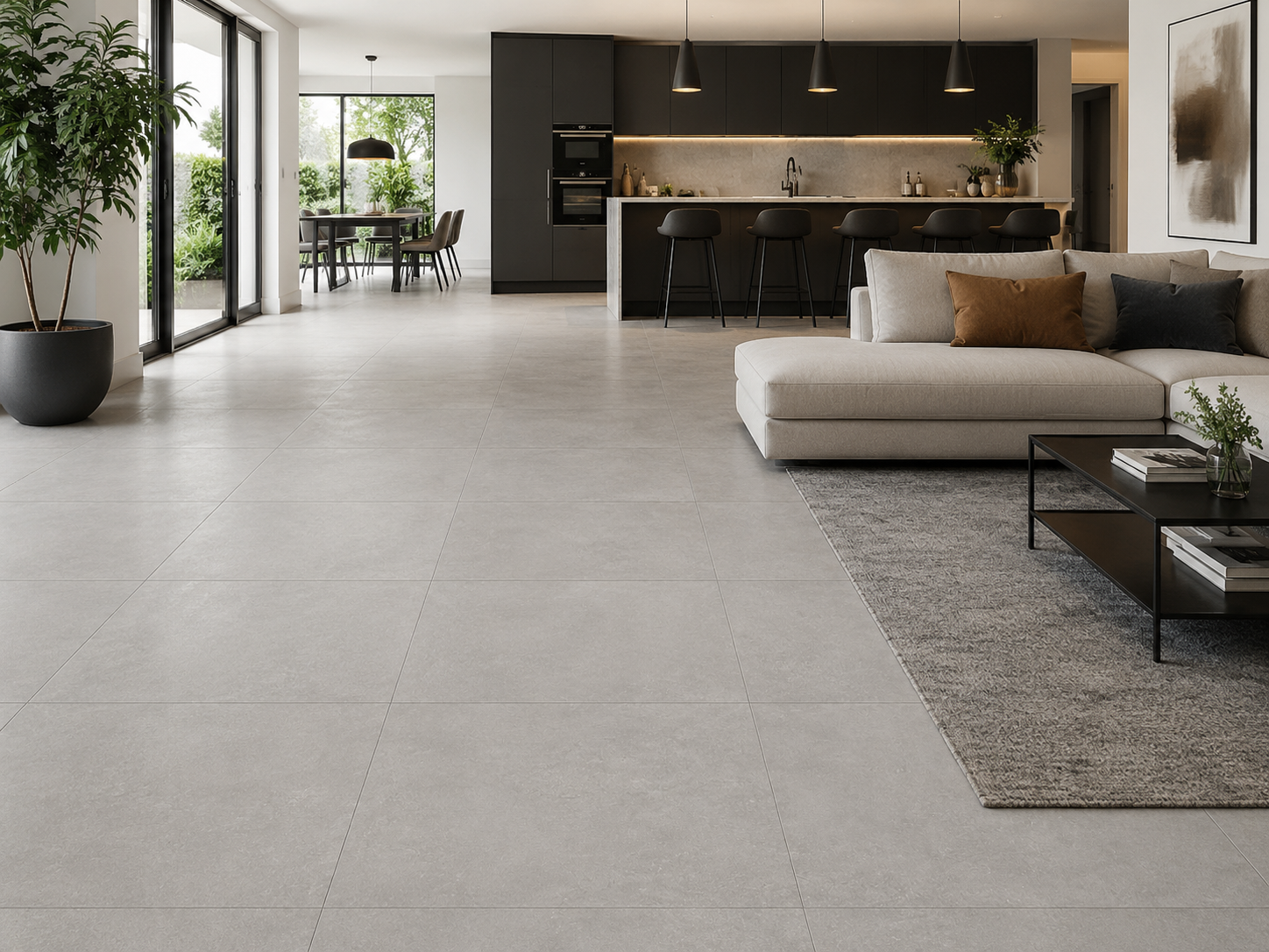 Bodenfliese Vista Grey Matt 60cm x 60cm