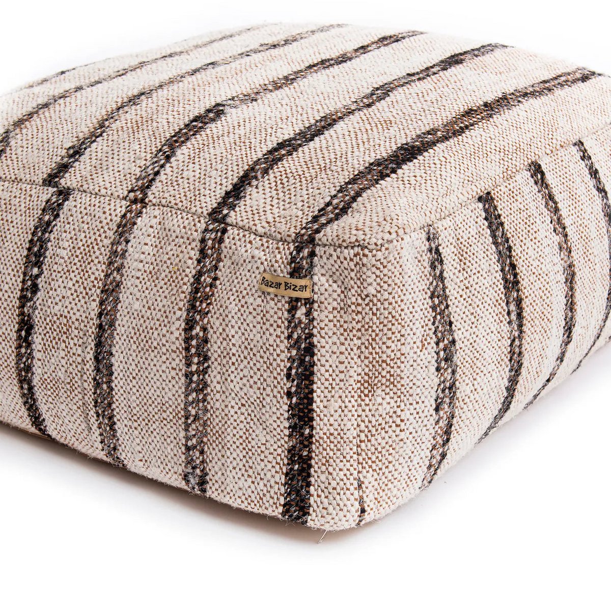 Pouffe – Bohemian White