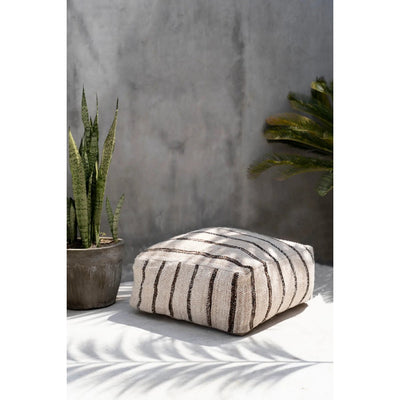 Pouffe – Bohemian White