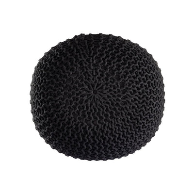 PREMIUM Pouf Sitzpouf Strickhocker Strickpuff Ø 55 cm Innen & Außen waschbar brillante Farben!