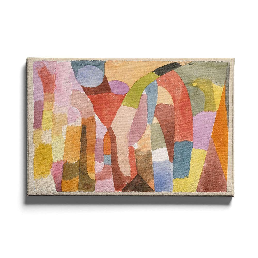 Paul Klee - Bewegung der Gewölbekammern Wanddeko - Gemälde