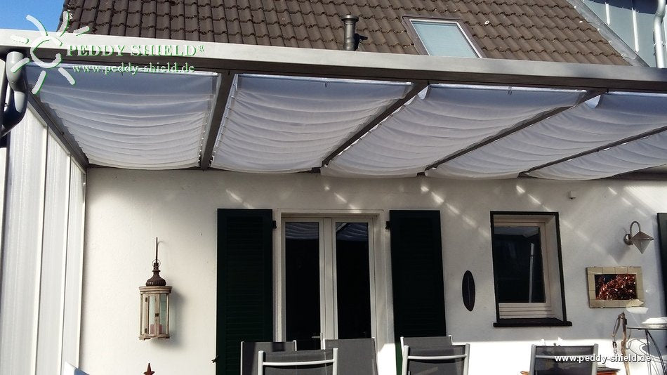 Komplettset Sonnensegel Terrassendach verschiedene Größen
