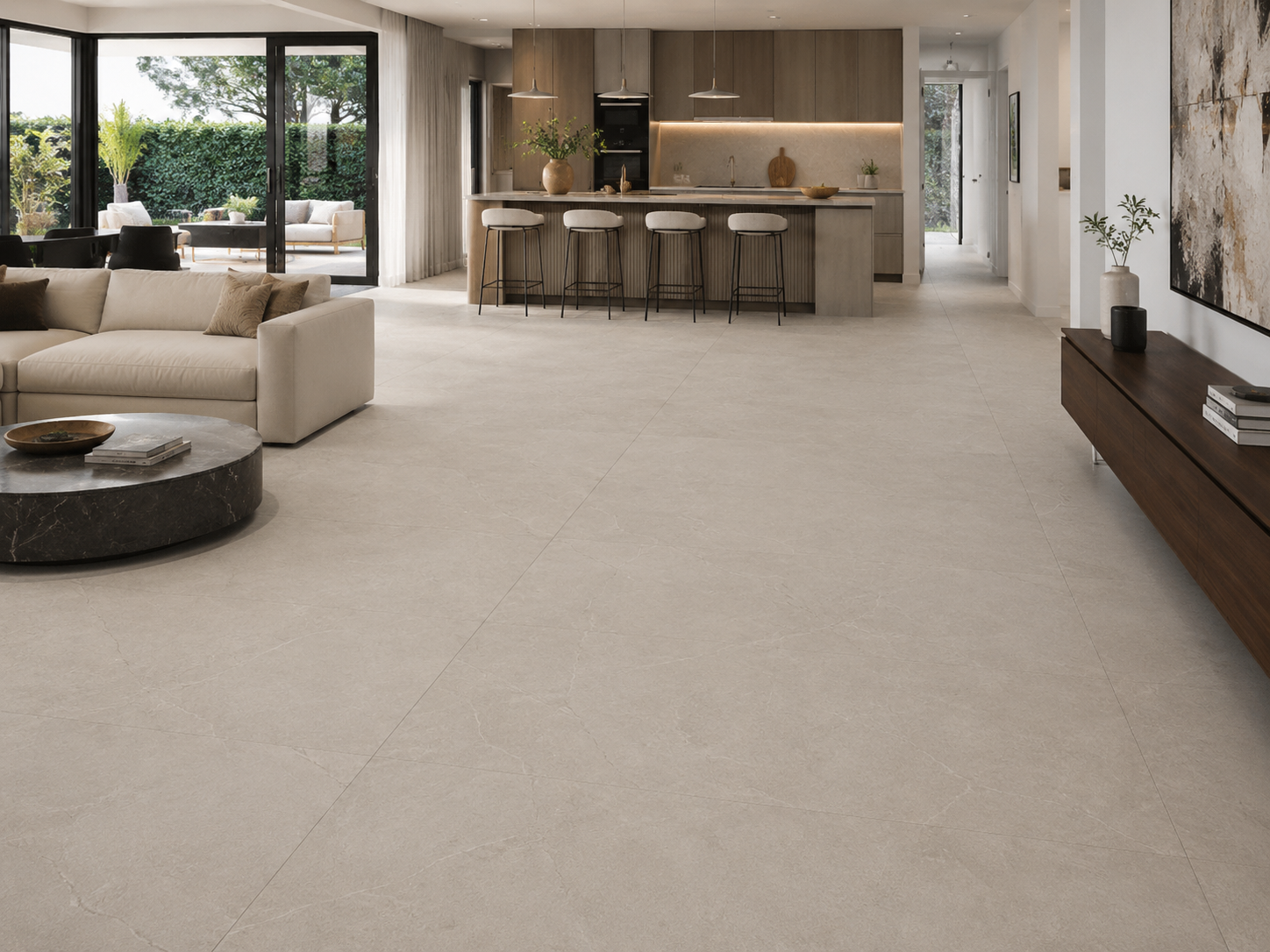 Bodenfliese Adria Latte Matt 60cm x 120cm