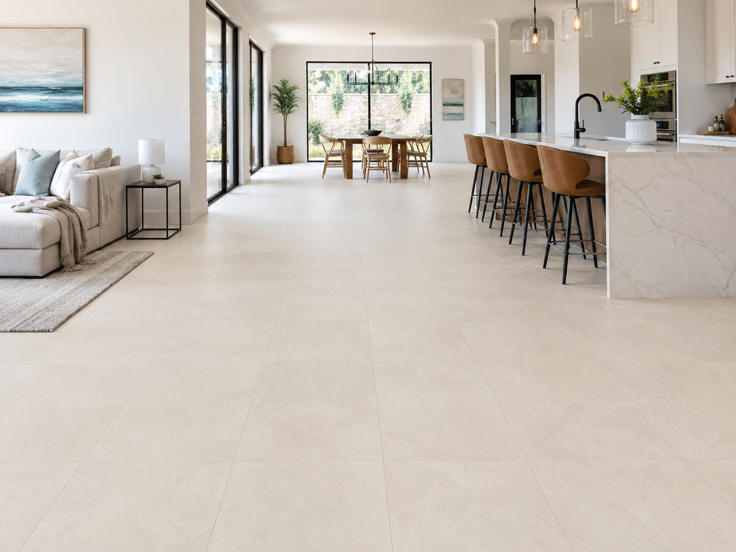 Bodenfliese Pulpis Prime Light Grey Matt 60cm x 120cm