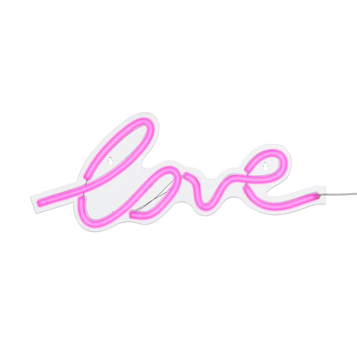 Neonbeleuchtung Love - L45 x B18 cm - Rosa