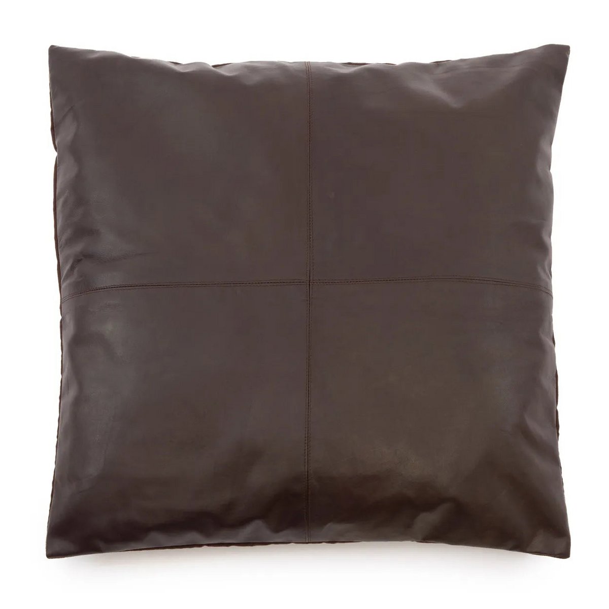 Lederkissenbezug – Choco – 60 x 60