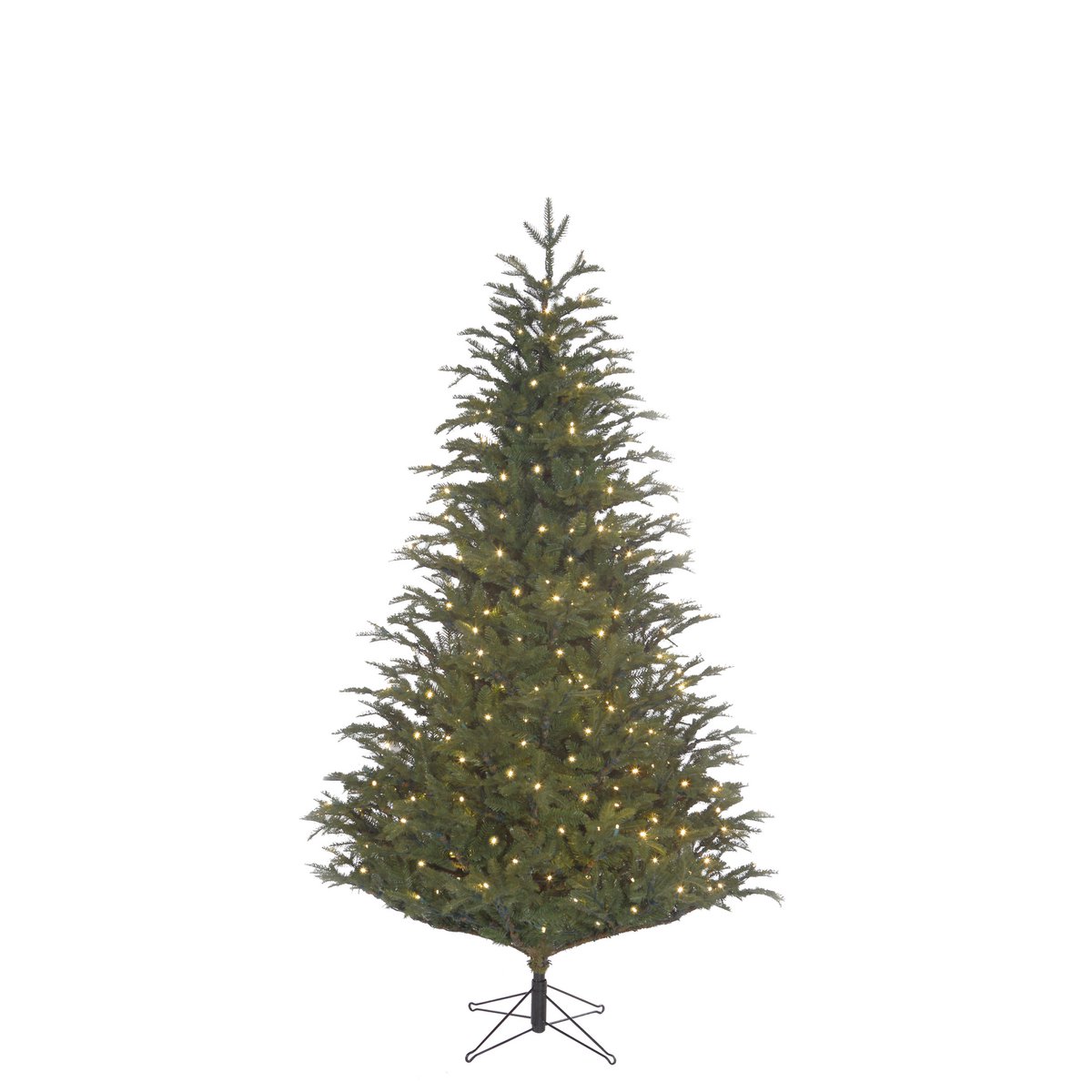 Weihnachtsbaum Vancouver mit LED-Beleuchtung – H185 x Ø124 cm – Grün