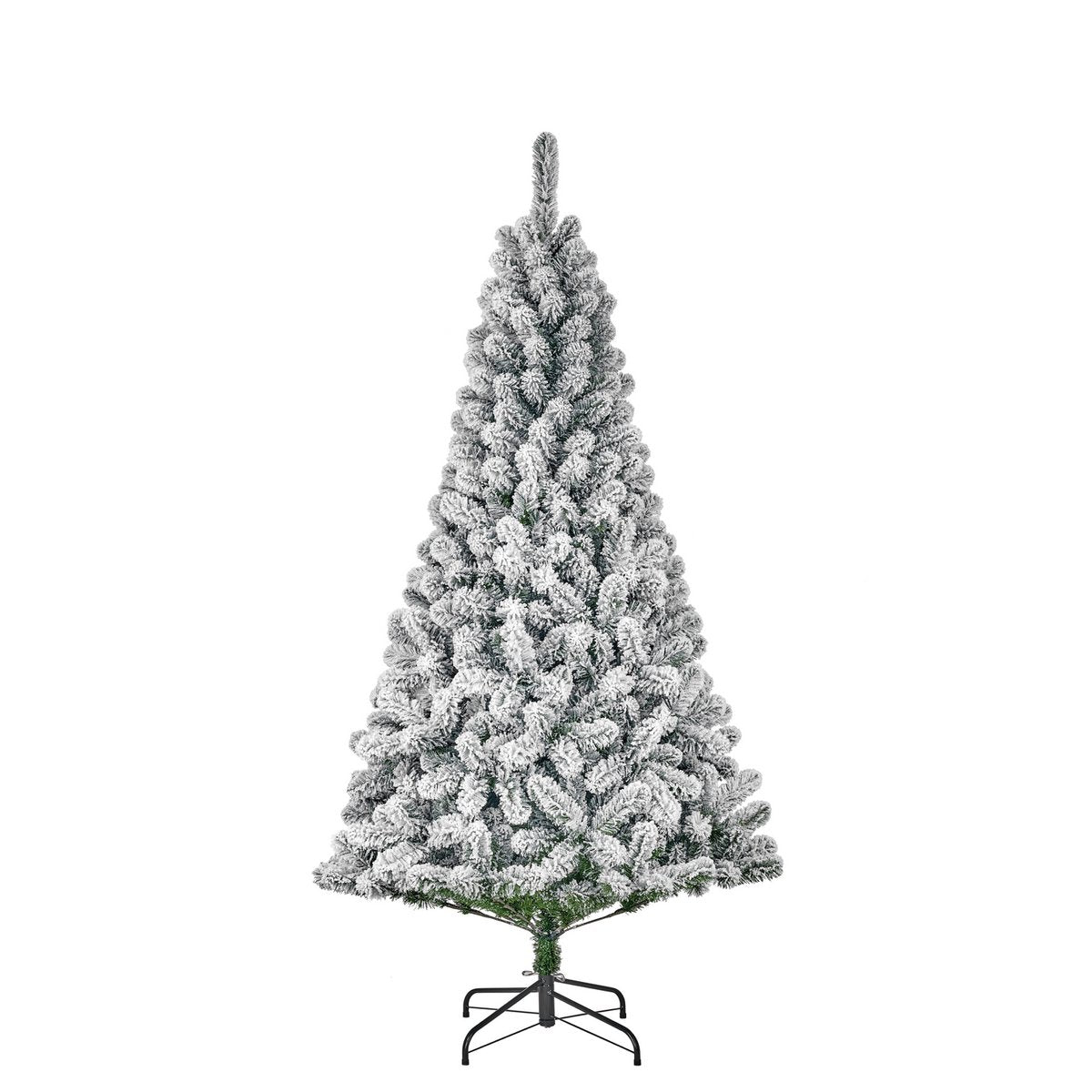 Weihnachtsbaum – H230 x Ø127 cm – Grün gefrostet