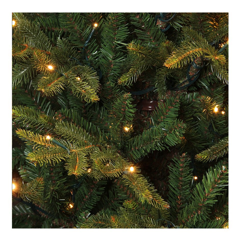 Weihnachtsbaum Vancouver mit LED-Beleuchtung – H185 x Ø124 cm – Grün