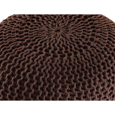 PREMIUM Pouf Sitzpouf Strickhocker Strickpuff Ø 55 cm Innen & Außen waschbar brillante Farben!