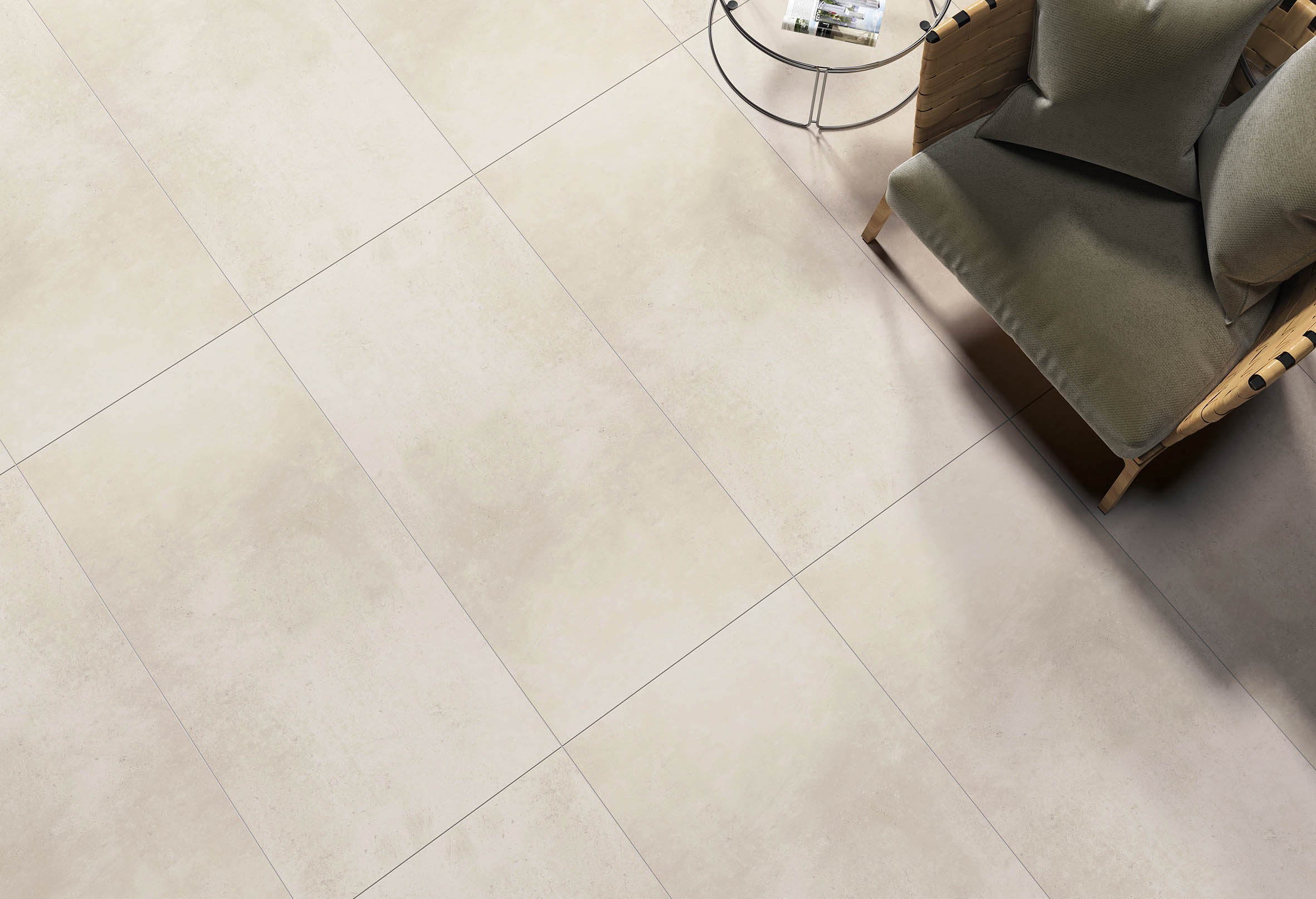 Bodenfliese Vista Bone Matt 60cm x 120cm